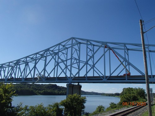 WVDOH NBIS Bridge Inspection Services for the William S. Ritchie Bridge, Ravenswood, WV